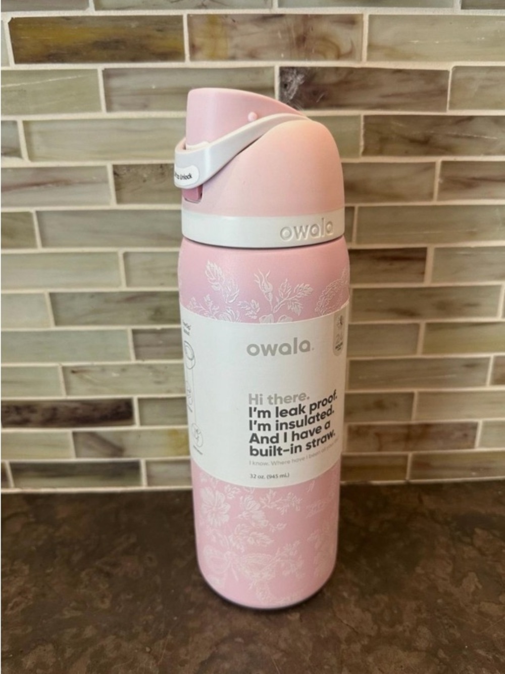 OWALA Freesip 32 oz UO EXCLUSIVE Limited Edition Water Bottle